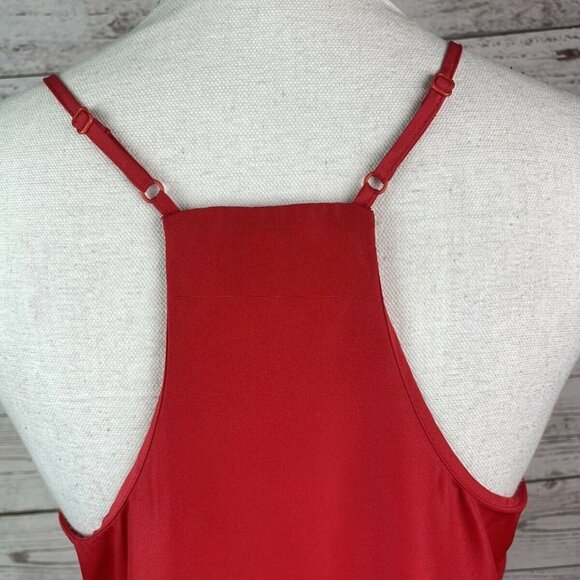 J. Crew Red Sleeveless Racerback Top Size 8 - Picture 8 of 10
